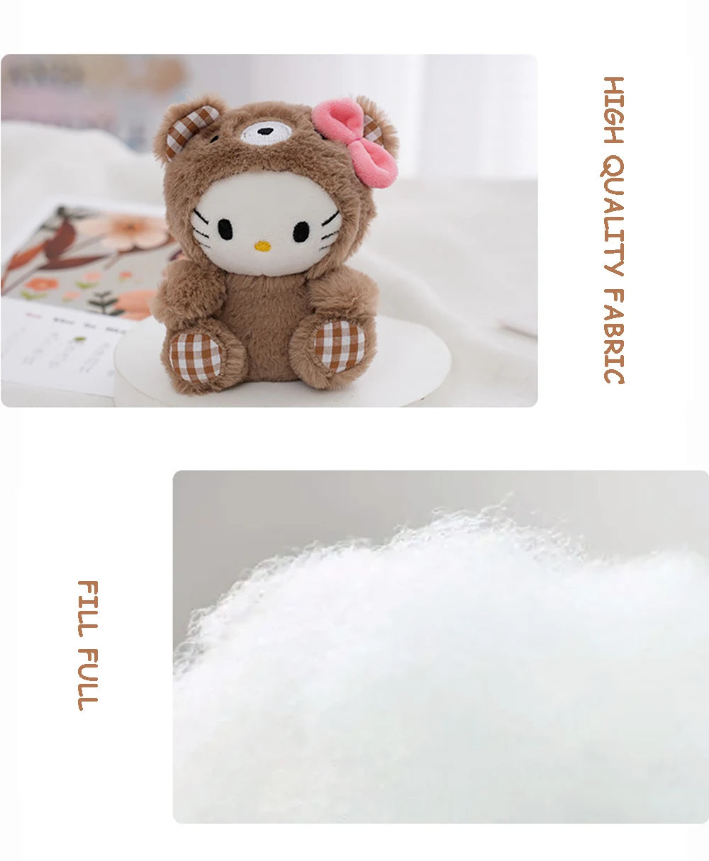 Chaveiro Pelúcia Fofinha Hello Kitty e Amigos