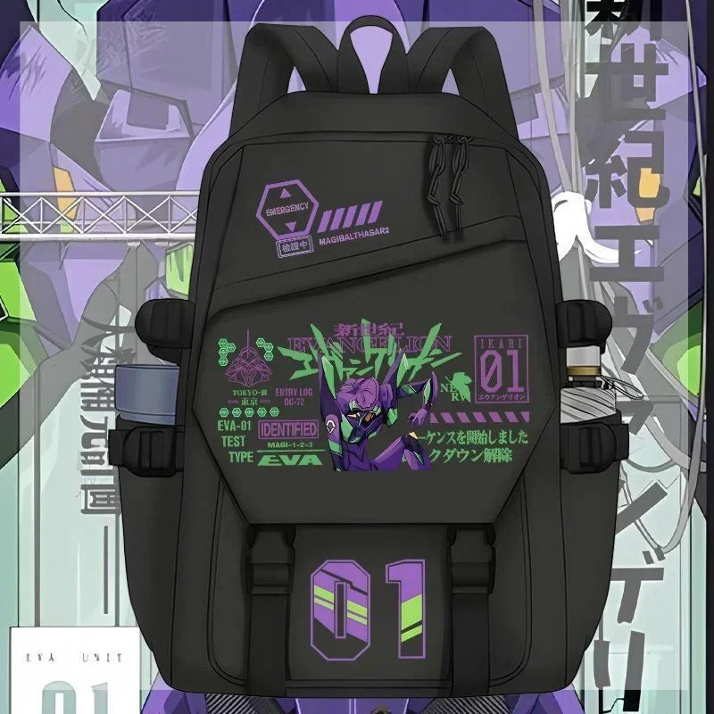 Mochila Evangelion Angel Slayer com Estojo
