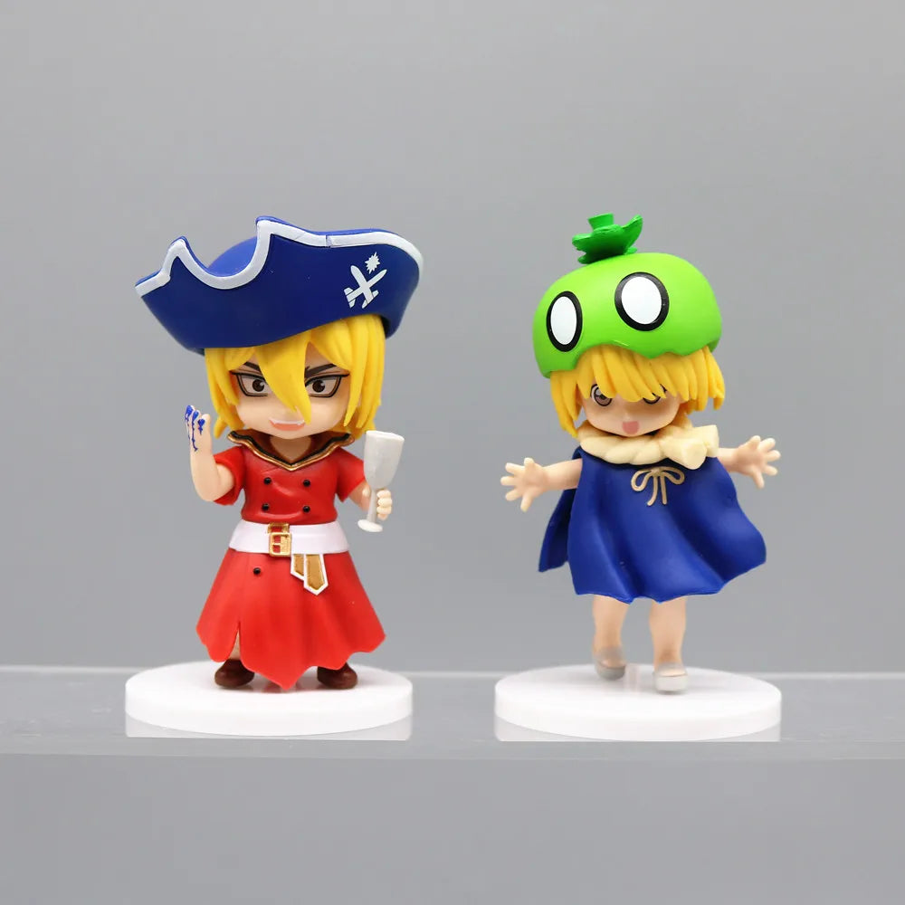 Coleção Reino da Ciência – Mini Figuras Dr. STONE (Kit 6 Peças)