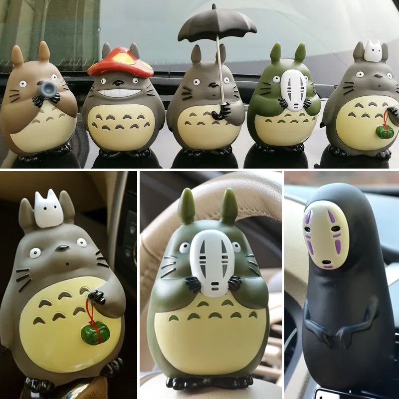 Bonequinhos Totoro Decorativo Balancinho – Edição Ghibli (15cm)