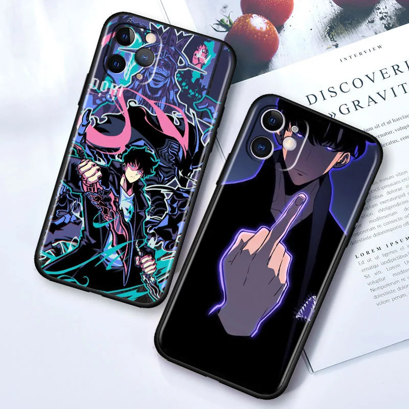 Capinha Sombria Solo Leveling (iPhone)