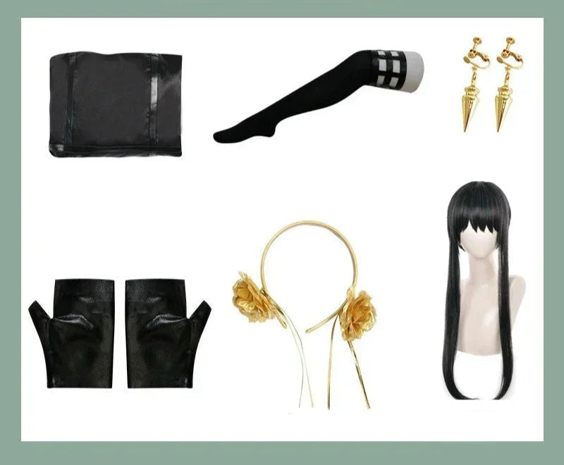 Fantasia Cosplay Adulto Yor Forger