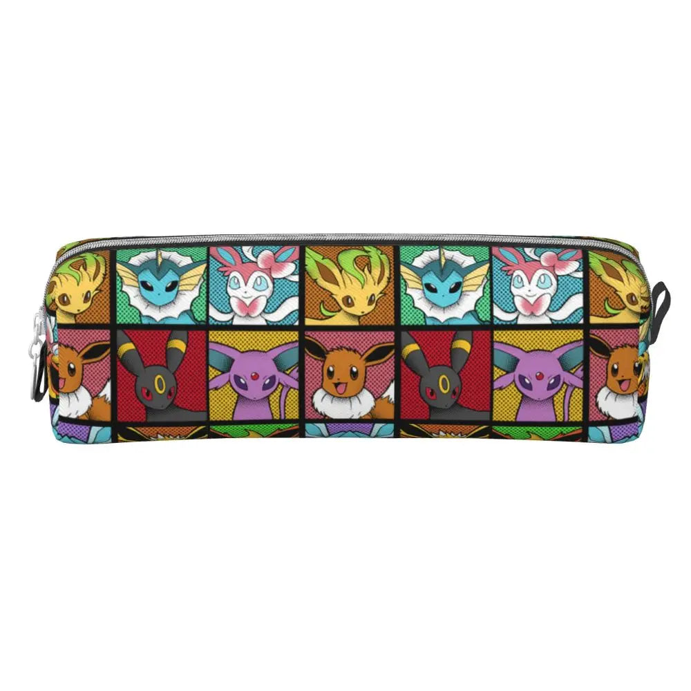 Estojo Kawaii Eeveelutions - Pokémon