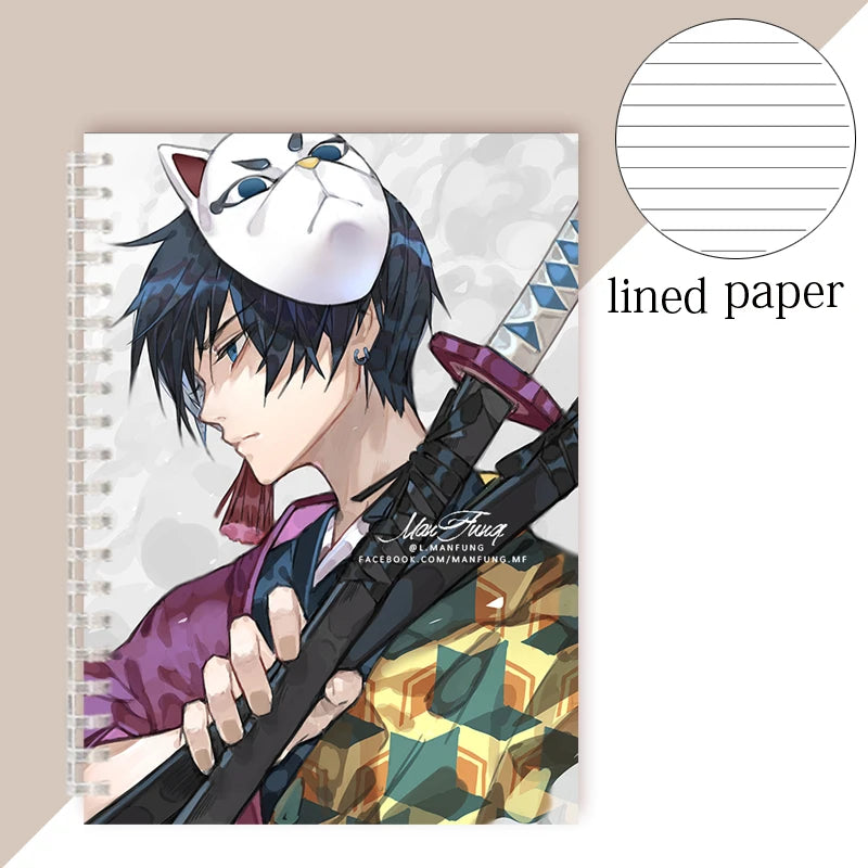 Caderno 1 Matéria Demon Slayer, Kimetsu no Yaiba