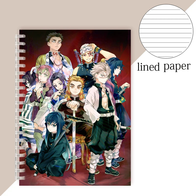 Caderno 1 Matéria Demon Slayer, Kimetsu no Yaiba