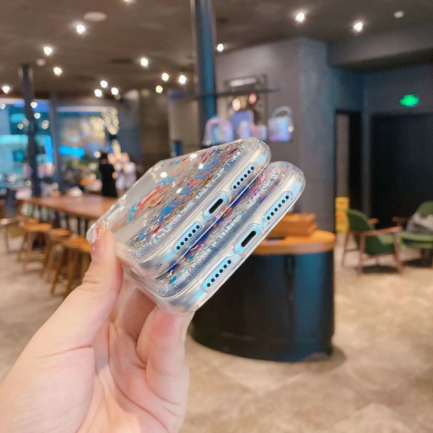 CAPINHA GLITTER LUFFY X CHOPPER