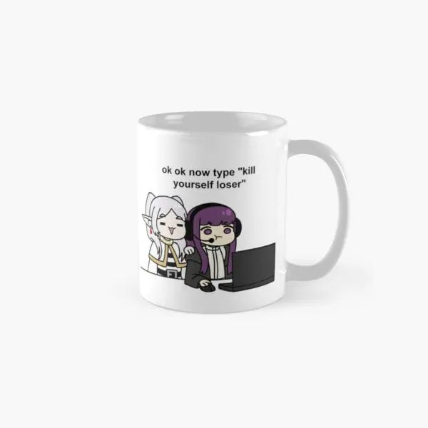Caneca Gamer's Dream: Fern & Frieren