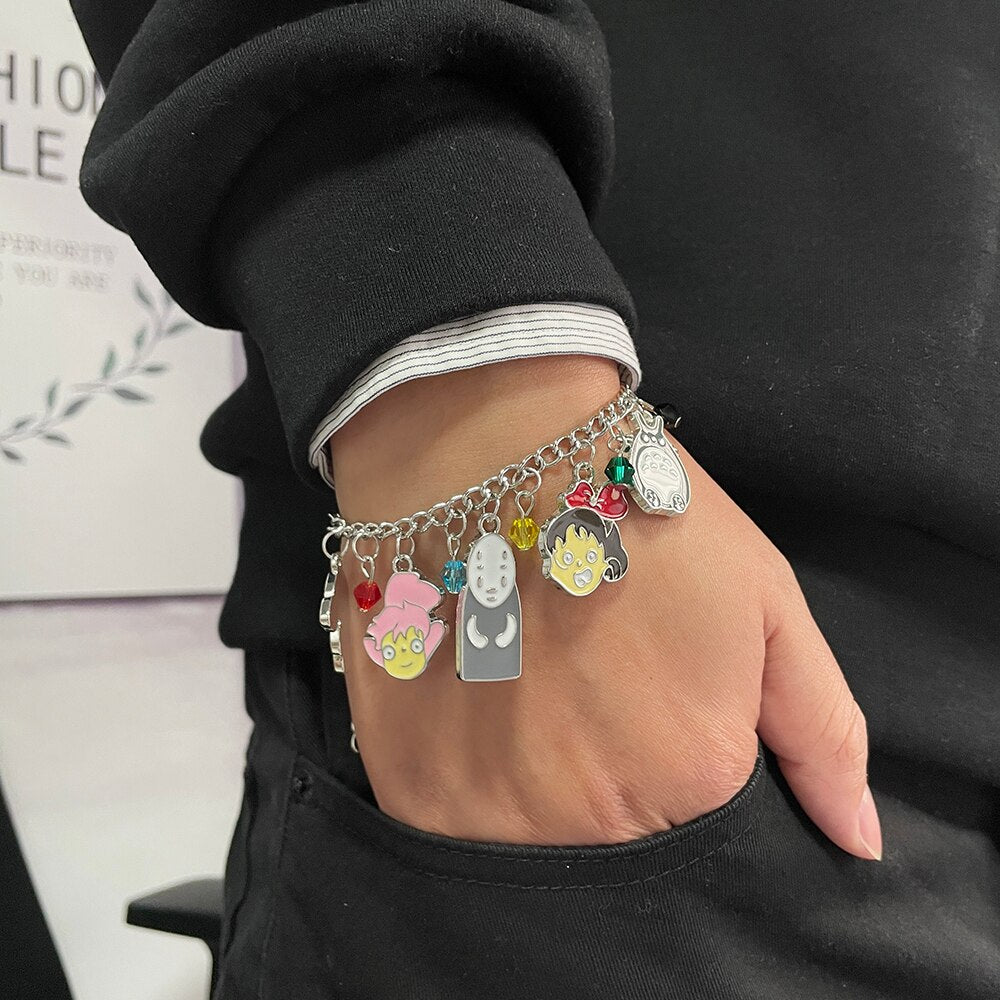 Bracelete Encantos Ghibli Kawaii