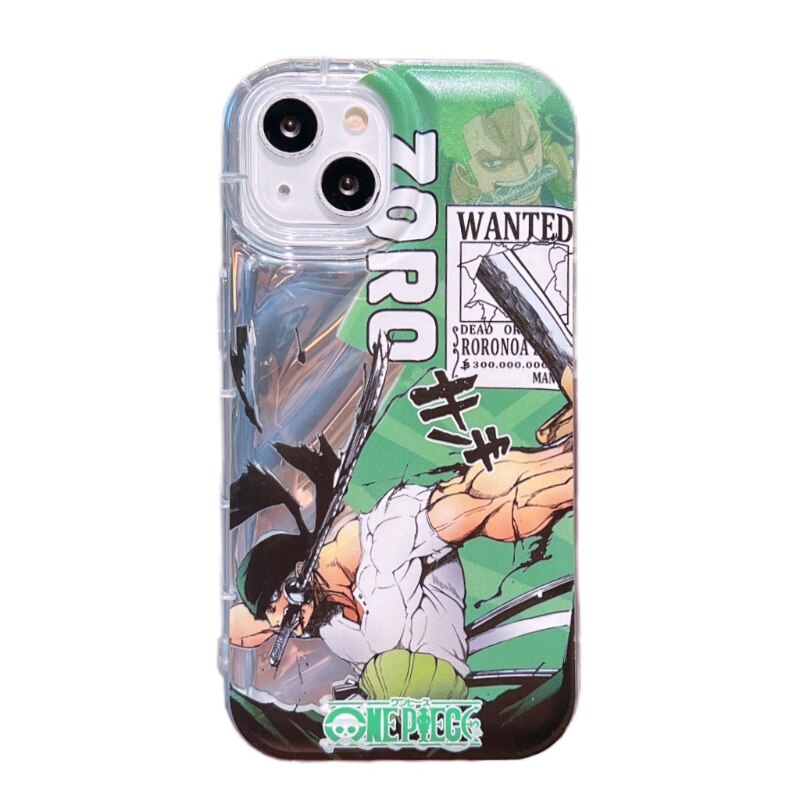 Capinha Luffy Gear 5 & Zoro Crew (iPhone)