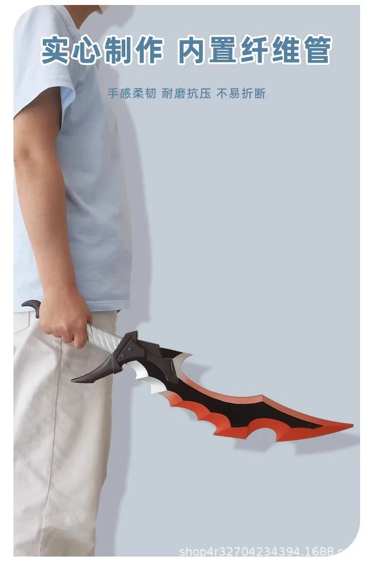 Acessório Cosplay Solo Leveling 46cm, Yanqing Sword