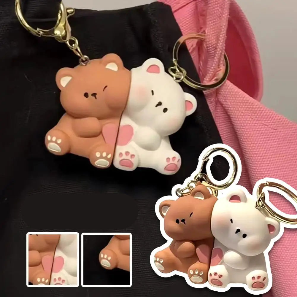 Chaveiro Magnético Ursinhos do Amor, Casal Fofo