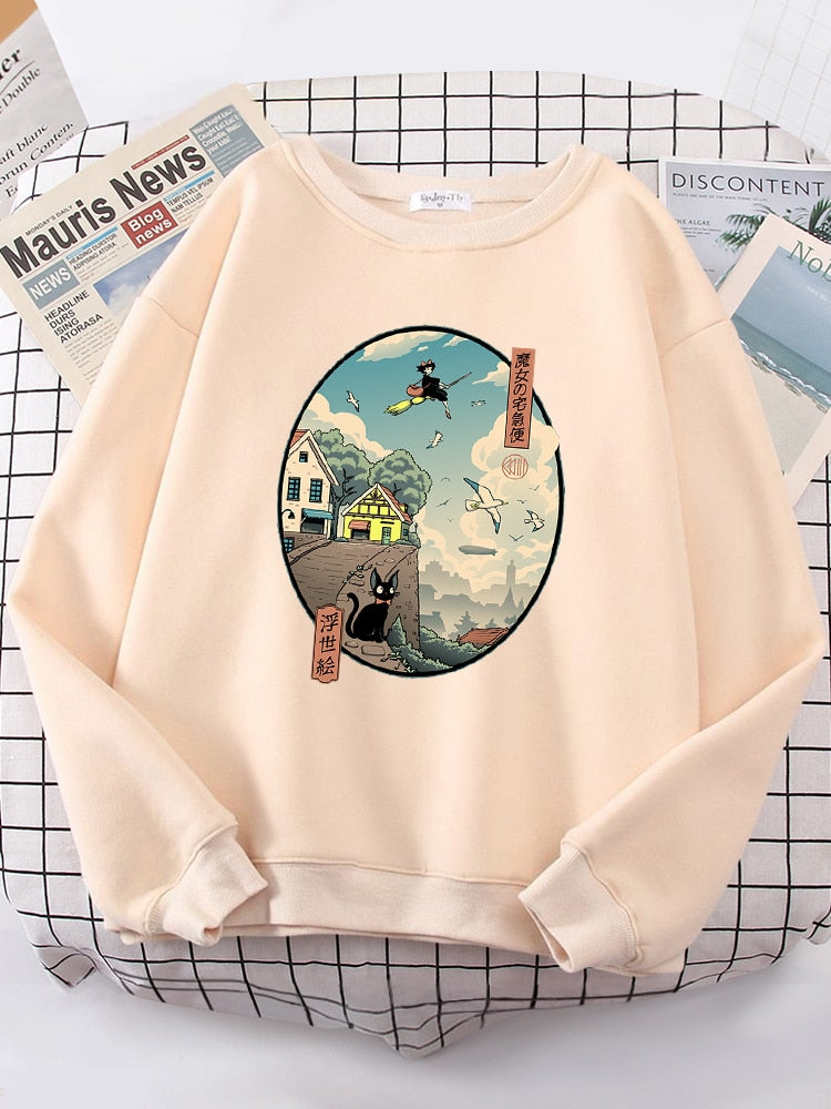 Moletom Entrega no Céu de Kiki