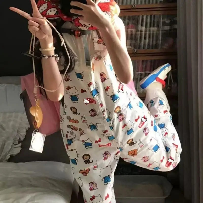 Jardineira Sanrio Kawaii – Hello Kitty & Friends