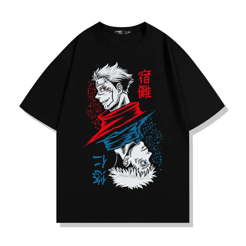 Camiseta Reverso da Maldição, Sukuna vs Itadori