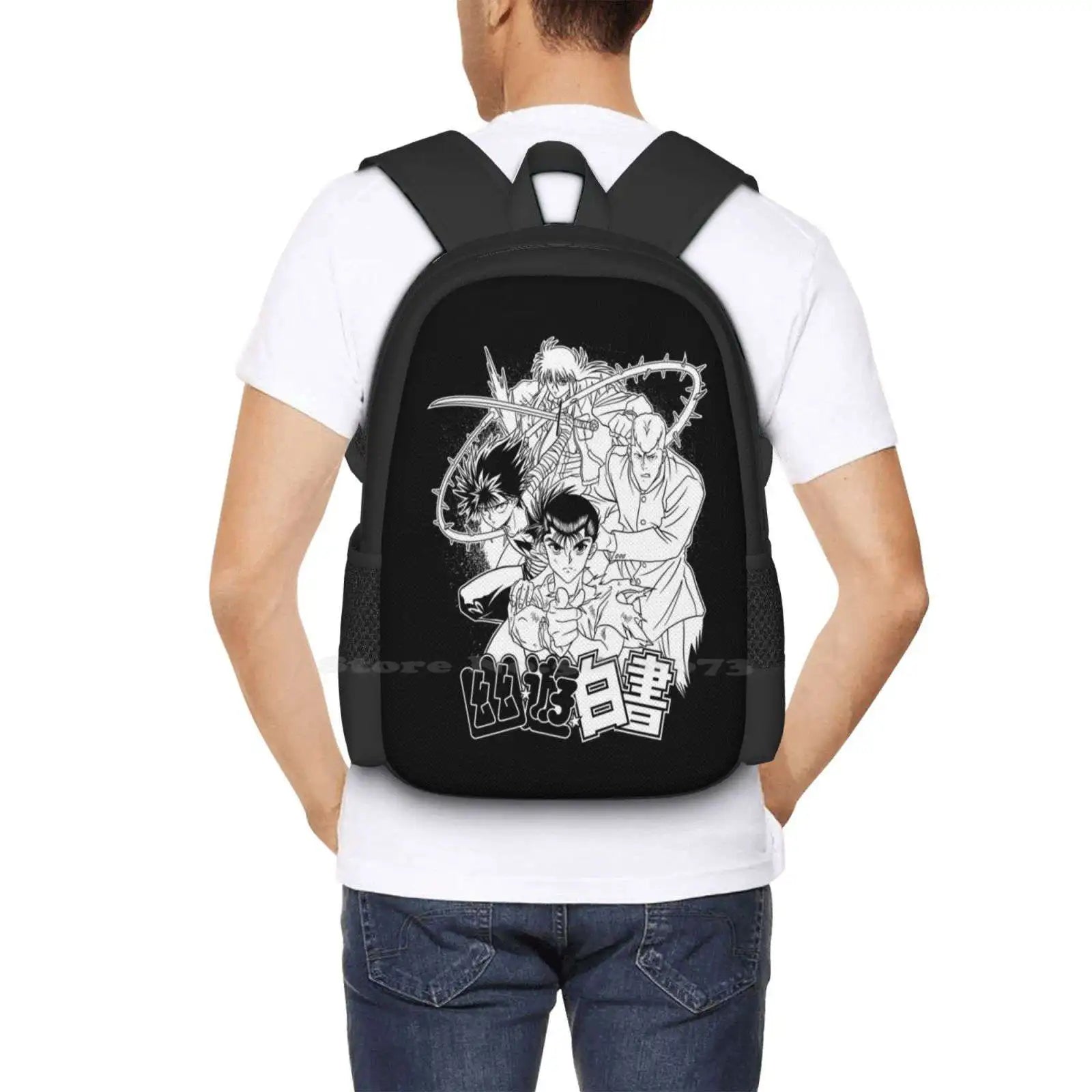 Mochila Caçadores de Demônios Yu Yu Hakusho