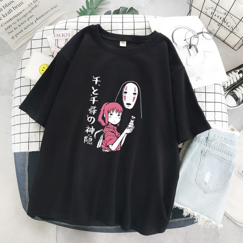 Camiseta Encantos de Ghibli