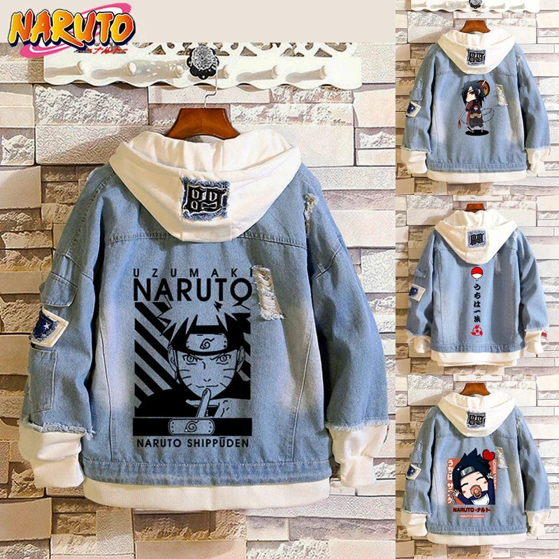 Jaqueta Jeans Naruto