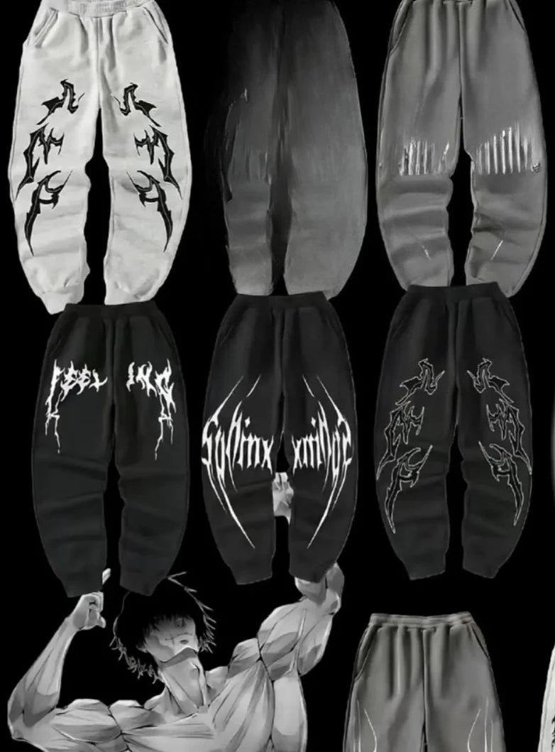 Calça Street Goth Vibe