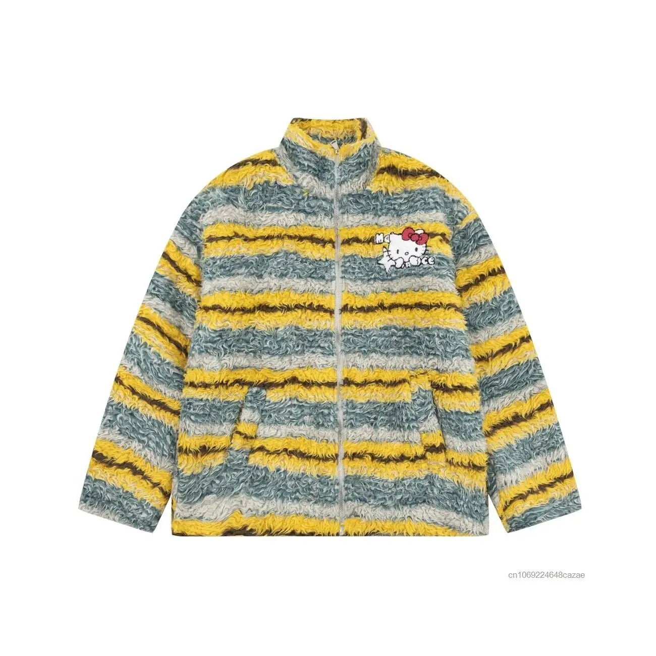 Jaqueta Fleece Hello Kitty Color Block