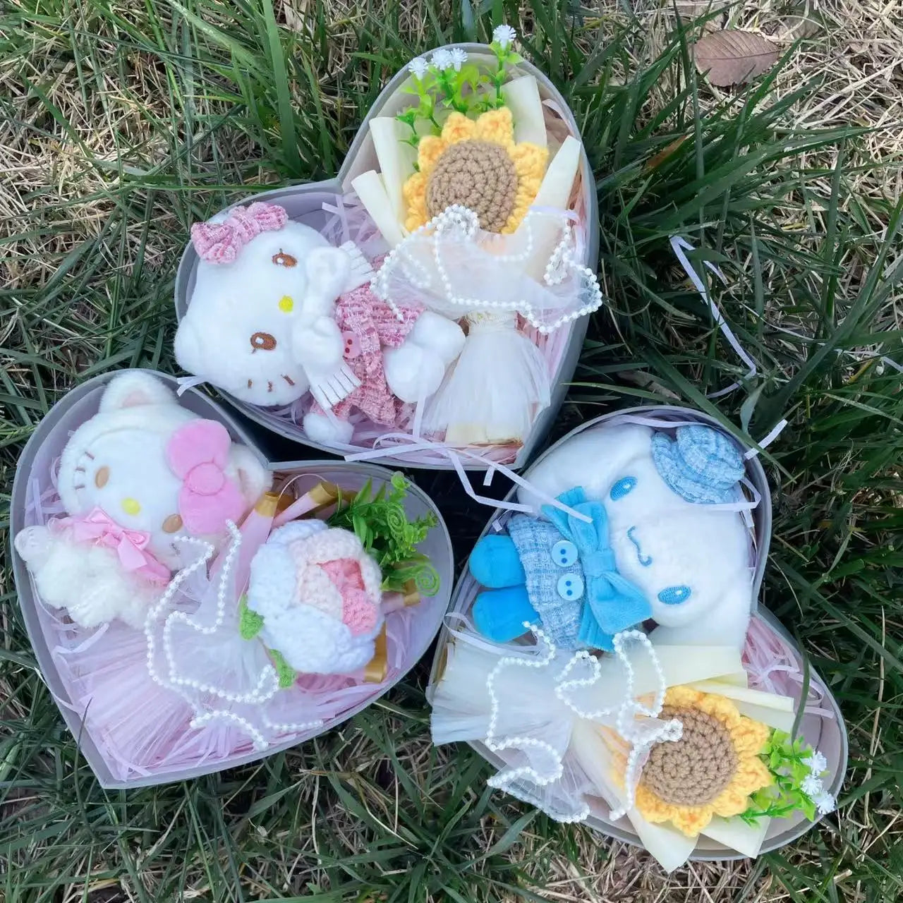 Caixinha Pelúcias Apaixonadas Sanrio