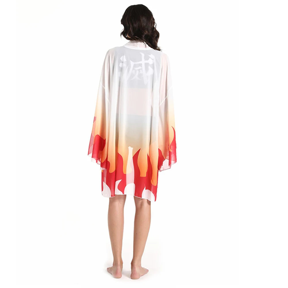 Biquíni Demon Slayer, com Saída de Praia