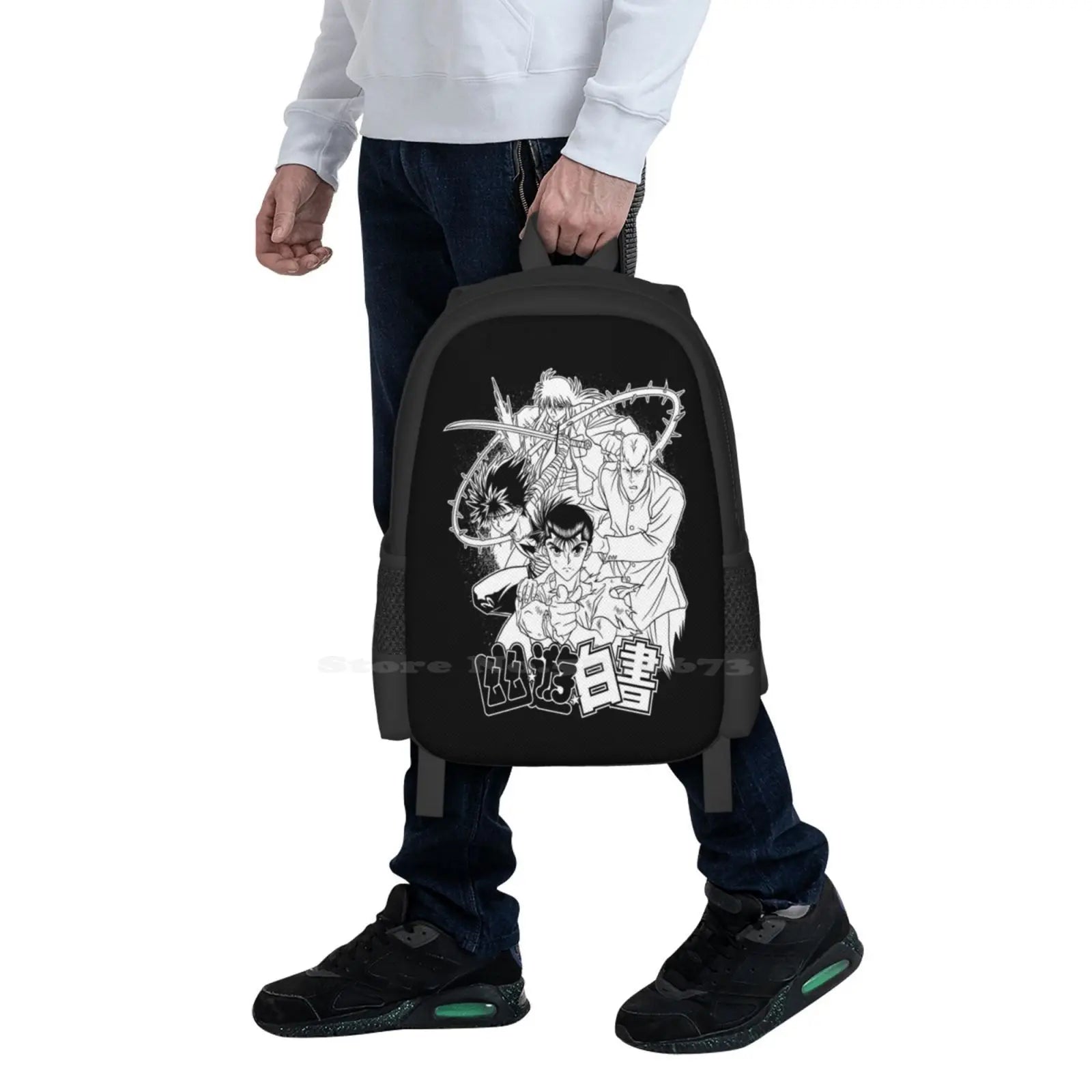 Mochila Caçadores de Demônios Yu Yu Hakusho