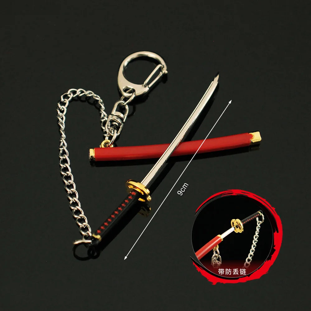 Chaveiro Espada Nichirin 9cm, Demon Slayer