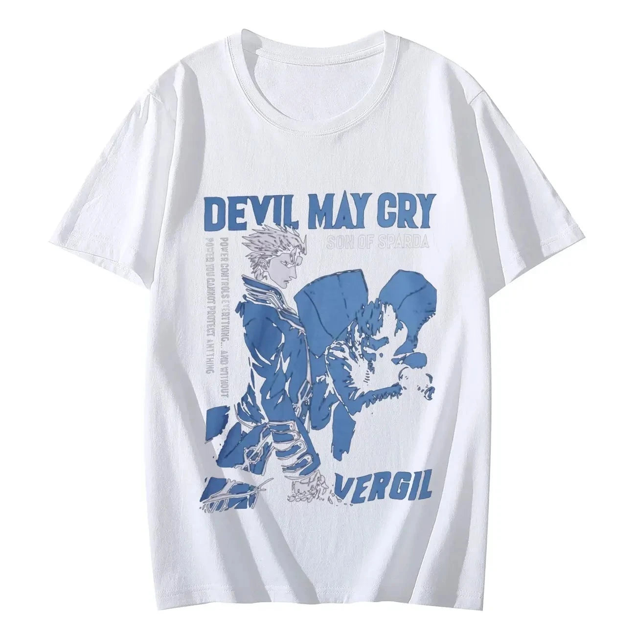 Camiseta Retro Vergil, Devil May Cry