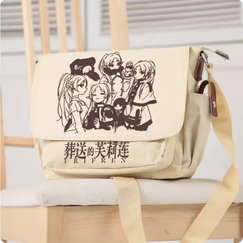 Bolsa Carteiro Frieren & Friends