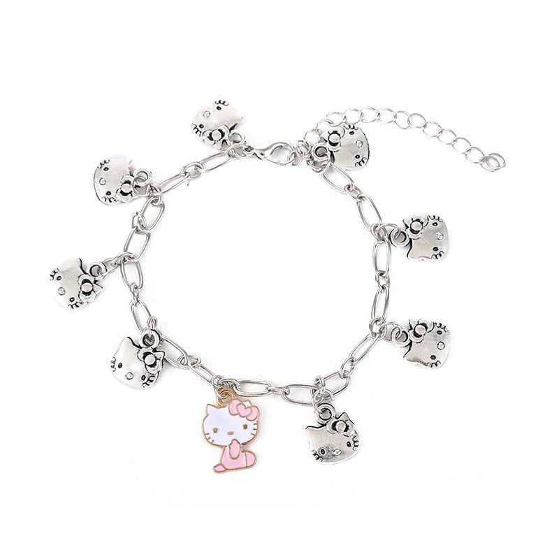 Pulseira Hello Kitty, Gatinha Fofa