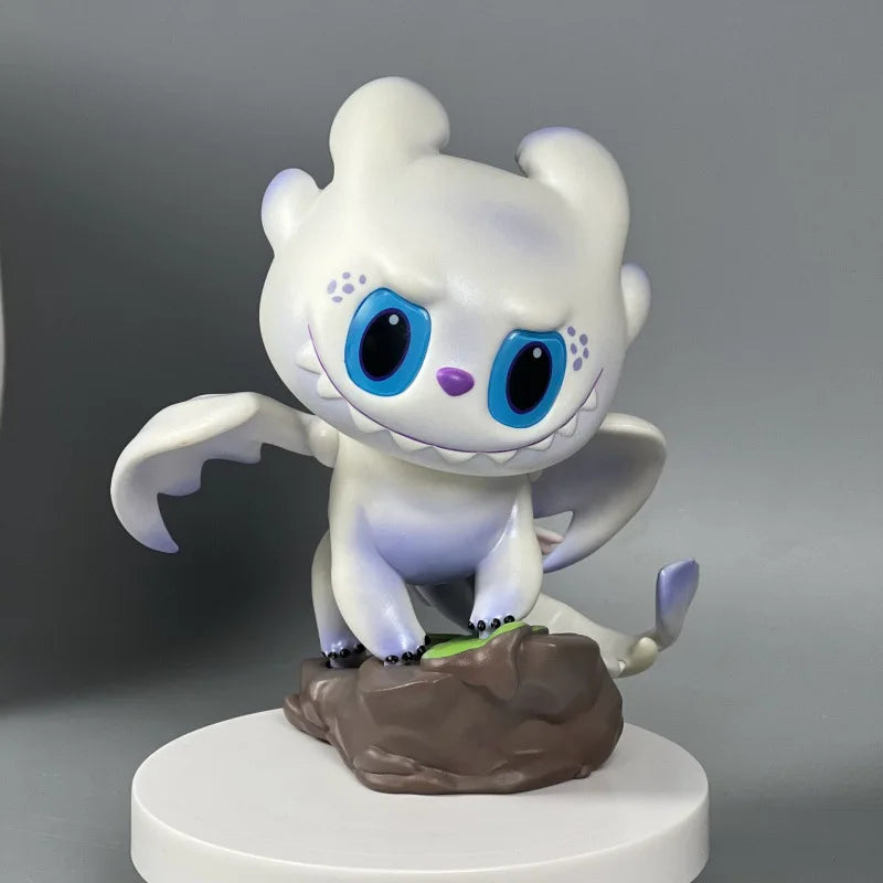 Boneco Labubu Banguela & Fúria da Luz (18cm)