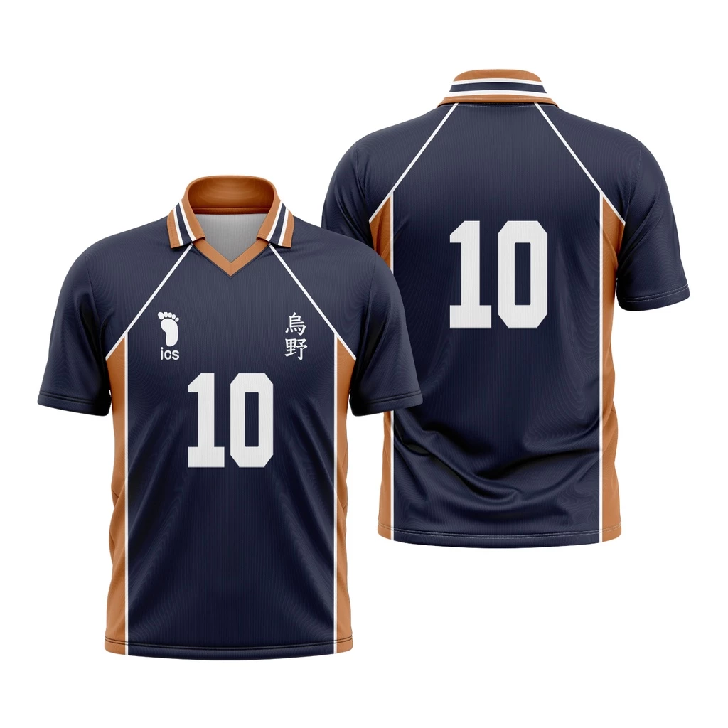 Camisa Adulto/Infantil Hinata Haikyuu Fukurodani