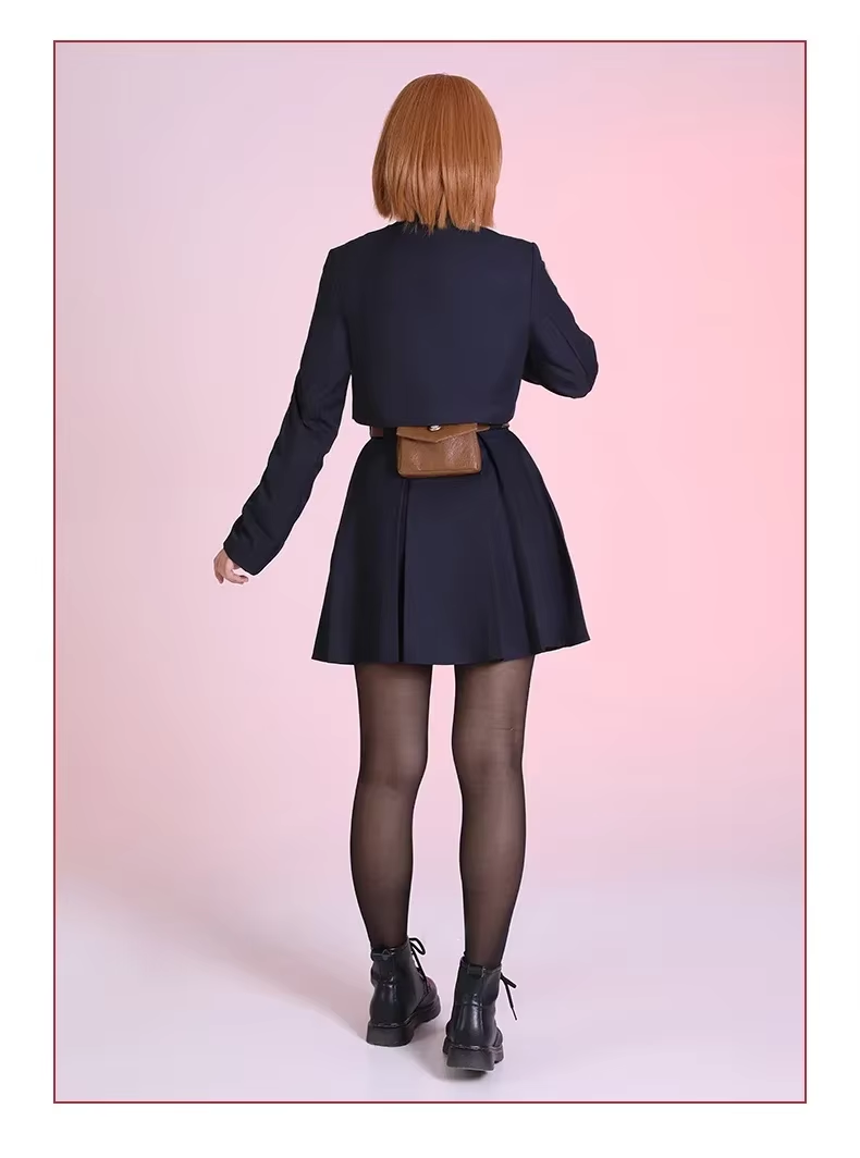 Fantasia Cosplay Adulto e Infantil Nobara Kugisaki