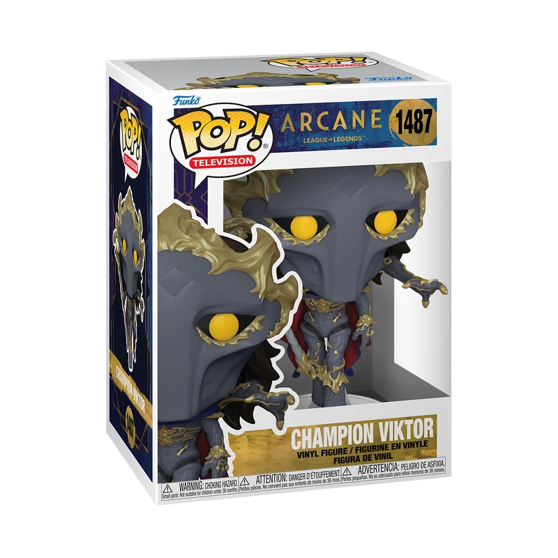Funko Pop Arcane Season 2 - Jinx, Ekko, Silco & Outros | Coleção Exclusiva