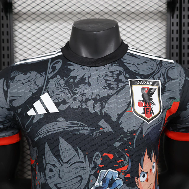 Camisa Japão 2025/2026 "Rei dos Piratas" | Edição Limitada Monkey D. Luffy