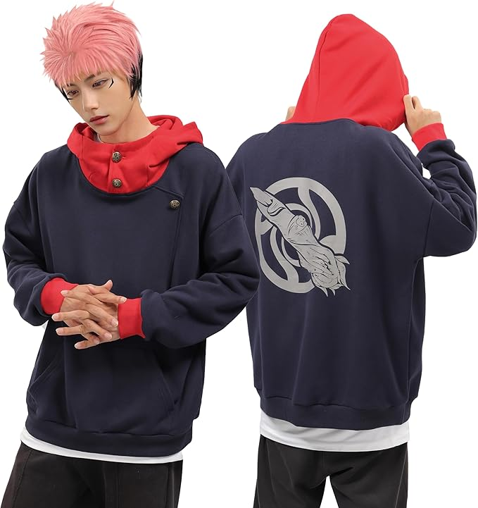 Casaco Oversized Yuji Itadori – Edição Dupla Maldição