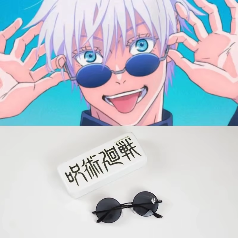 Óculos Gojo Satoru – Edição Cosplay UV400 Polarizado