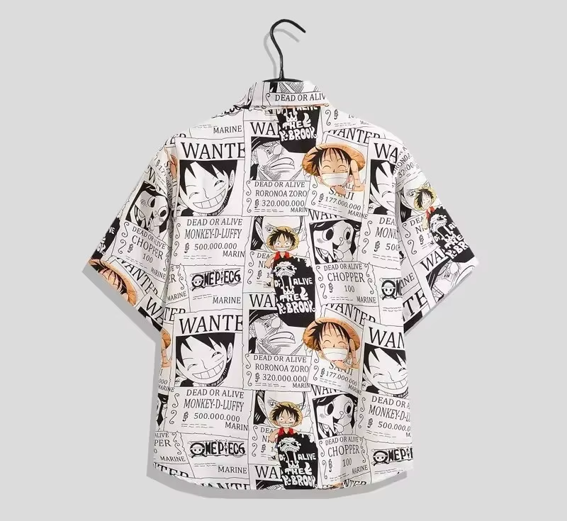 Camisa e Shorts One Piece, WANTED Crew