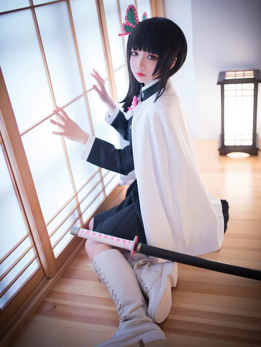 Fantasia Cosplay Adulto Kanao Tsuyuri