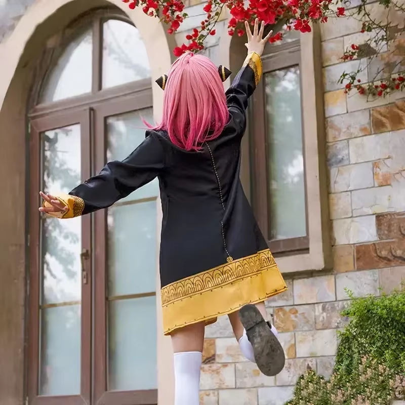Fantasia Cosplay Infantil Anya Forger