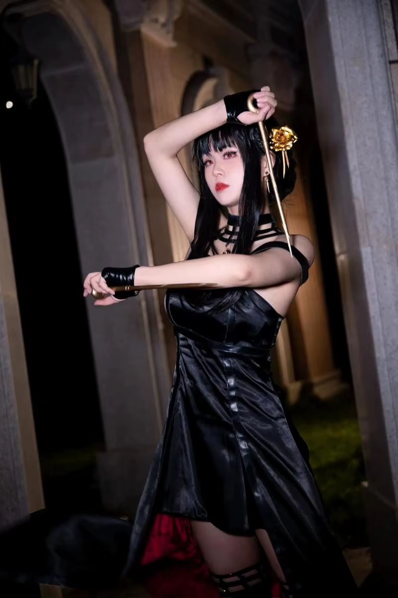 Fantasia Cosplay Adulto Yor Forger