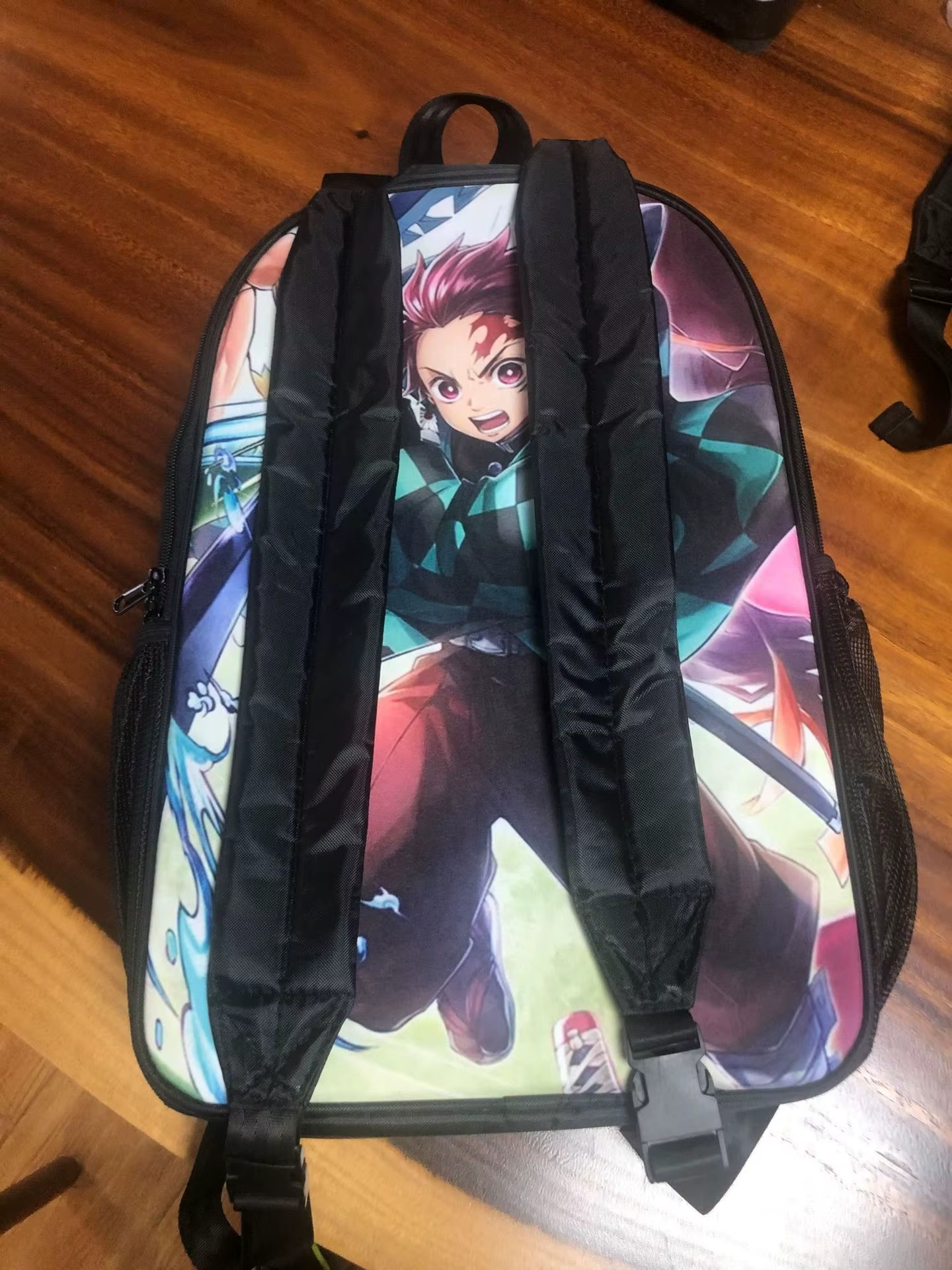Mochila 3D Pilares da Respiração, Demon Slayer