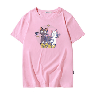 Camiseta Oversized Sailor Cats