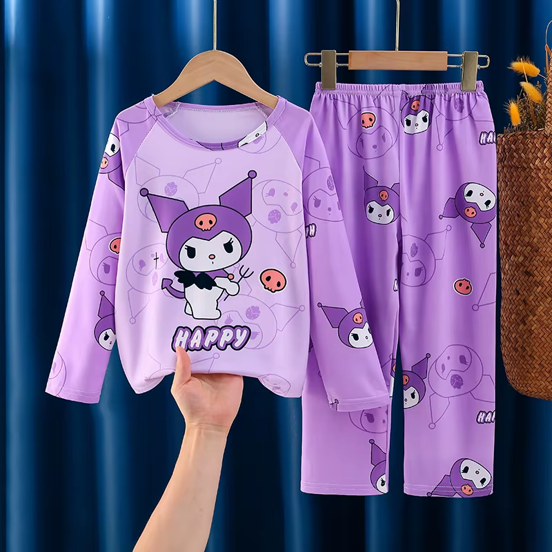 Pijama Infantil Sanrio, Kuromi, Cinnamoroll & Pochacco