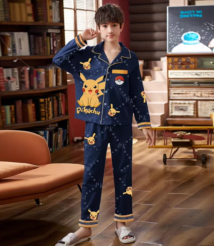 Pijama Infantojuvenil Pikachu Camisaria