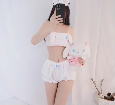 Conjunto Pelúcia Sanrio Kawaii – Cinnamoroll, Kuromi e My Melody