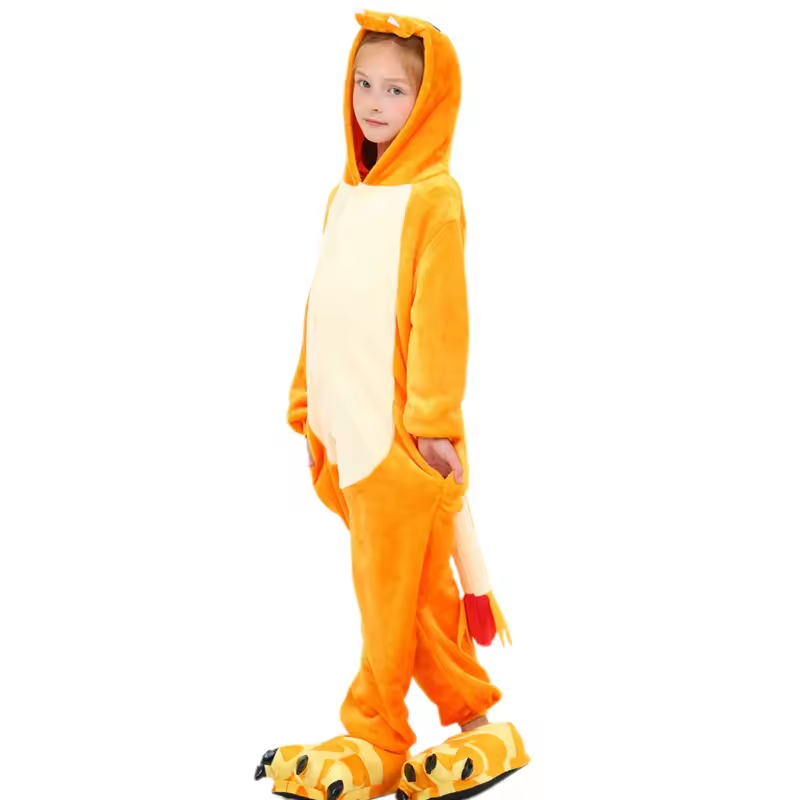 Pijama Cosplay Infantil Pokemón Kigurumi, Fofura Lendária