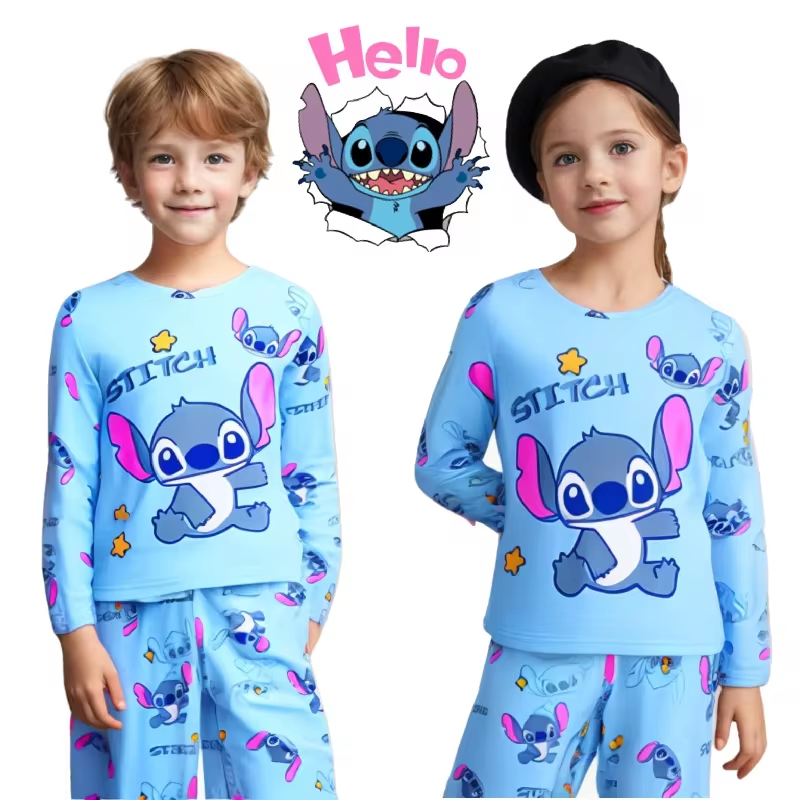 Pijama Infantil Stitch & Angel