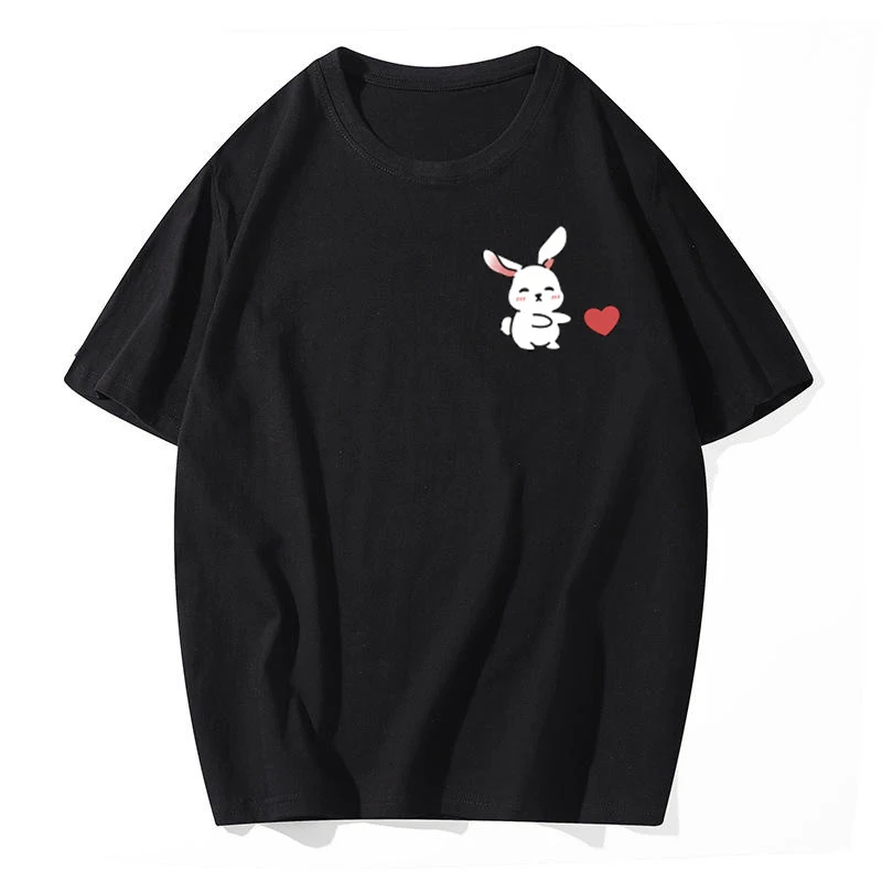 Camiseta Casal “Bunny Love”, Coelhinhos Apaixonados