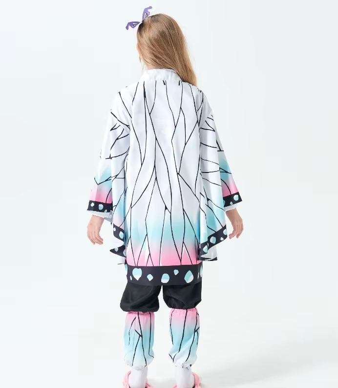 Fantasia Cosplay Adulto e Infantil Shinobu Kochou